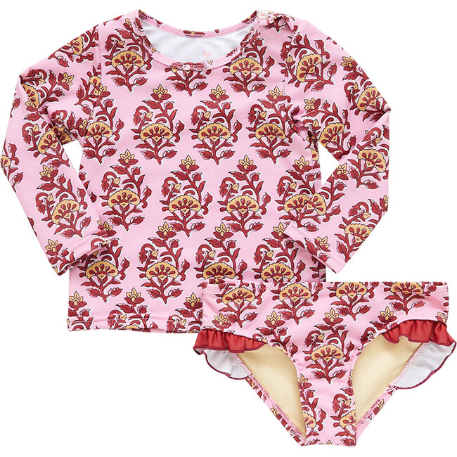 Baby Girls Arden Suit, Indigo Cornflower - One Pieces - 5