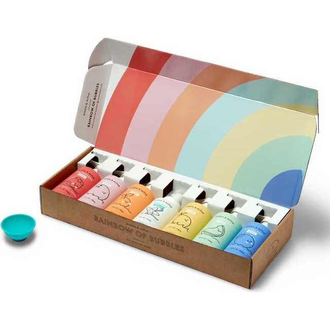 The Rainbow of Bubbles Bath Gift Set