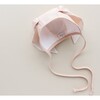 Dahlia Bunny Bonnet Cotton-Lined, Pink - Hats - 3