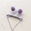 Taro Double Pom Bonnet Cotton-Lined, Purple - Hats - 3