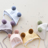 Taro Double Pom Bonnet Cotton-Lined, Purple - Hats - 4