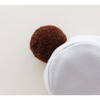 Lewis Pom Bonnet Cotton-Lined, Grey - Hats - 3