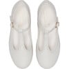 T-Bar Shoes, Ivory - Dress Shoes - 1 - thumbnail