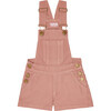 Linda Short Denim Dungarees, Pink - Overalls - 1 - thumbnail