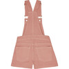Linda Short Denim Dungarees, Pink - Overalls - 3