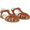 Sofia Sandal With Ankle Buckle, Tan - Sandals - 3
