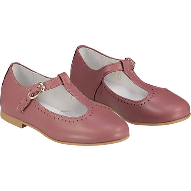 T-Bar Shoes, Dusty Pink - Dress Shoes - 3