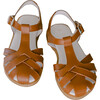 Sofia Sandal With Ankle Buckle, Tan - Sandals - 5