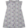 Beatrice A-Line Hand-Smocked Dress, Purple - Dresses - 3