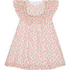 Paloma Fluttery Frill Dress, Red Strawberry - Dresses - 1 - thumbnail