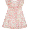 Paloma Fluttery Frill Dress, Red Strawberry - Dresses - 2