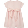 Ava Short Sleeve Smock Dress, Pink - Dresses - 3
