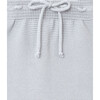 Fino Cotton Knit Trousers, Grey - Pants - 4