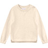 Allyson Jersey Sweatshirt, Oatmeal Melange - Sweatshirts - 1 - thumbnail