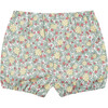 Gala Gathered Cuff Bloomers, Green Floral - Bloomers - 3