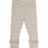 Elija Ankle Cuff Legging, Latte Stripe - Leggings - 3