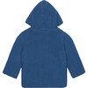 Desi Cotton Knitted Jacket, Blue - Coats - 3