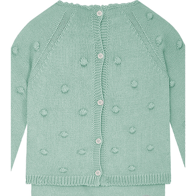 Fabien Round Neck Cotton Set, Sage - Bodysuits - 4