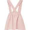 Agata Floaty Pinafore-Style Skirt, Dusty Pink - Skirts - 3