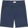 Bocusi Bermuda Shorts, Navy - Shorts - 1 - thumbnail