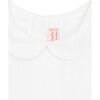 Jazmin Short Sleeve Shirt, White - Shirts - 4