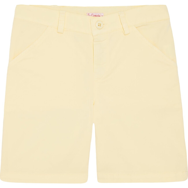 Bocusi Bermuda Shorts, Vanilla - Shorts - 1