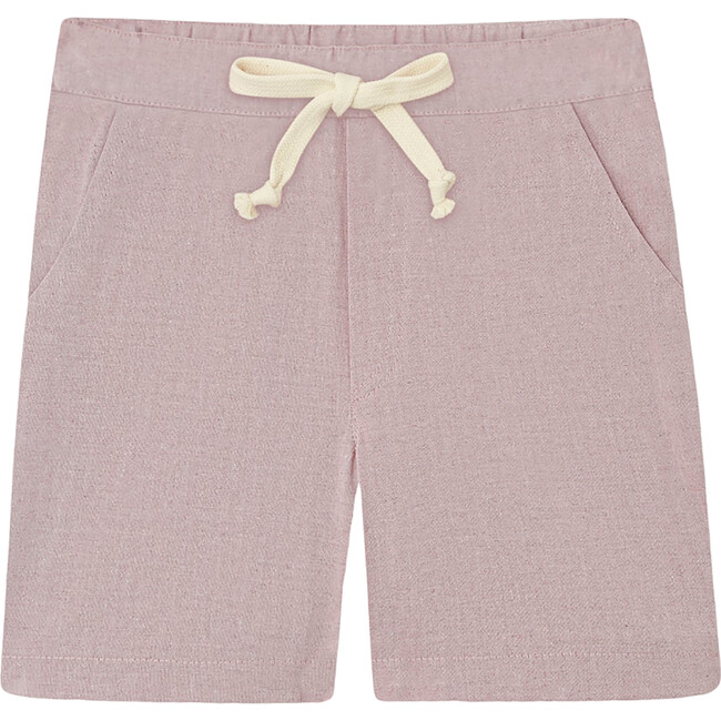 Cinta Slant Pocket Shorts, Dusty Pink - Shorts - 1