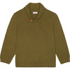 Goyo Long Sleeve Jumper, Olive - Sweaters - 1 - thumbnail