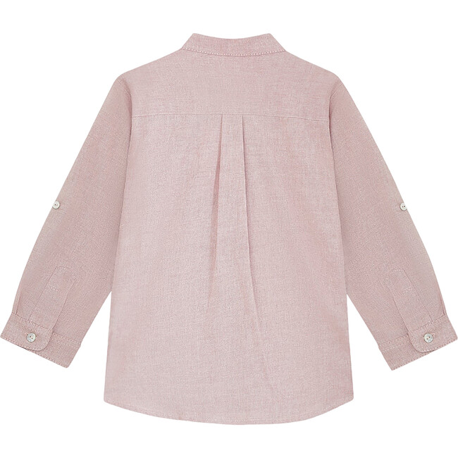 Jazmin Long Sleeve Shirt, Pink - Shirts - 3