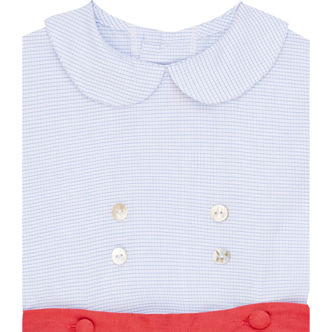 Fantino Short Sleeve Two-Piece Set, Claret - Rompers - 4
