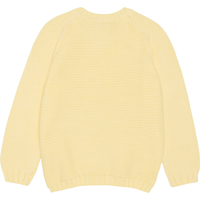 Lorca Long Raglan Sleeve Jumper, Vanilla - Sweaters - 3