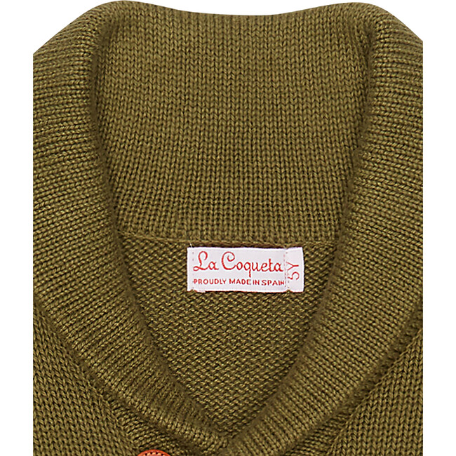 Goyo Long Sleeve Jumper, Olive - Sweaters - 4