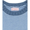 Lorca Long Raglan Sleeve Jumper, Dusty Blue - Sweaters - 4 - thumbnail