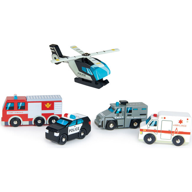 Emergency Vehicles - Woodens - 1