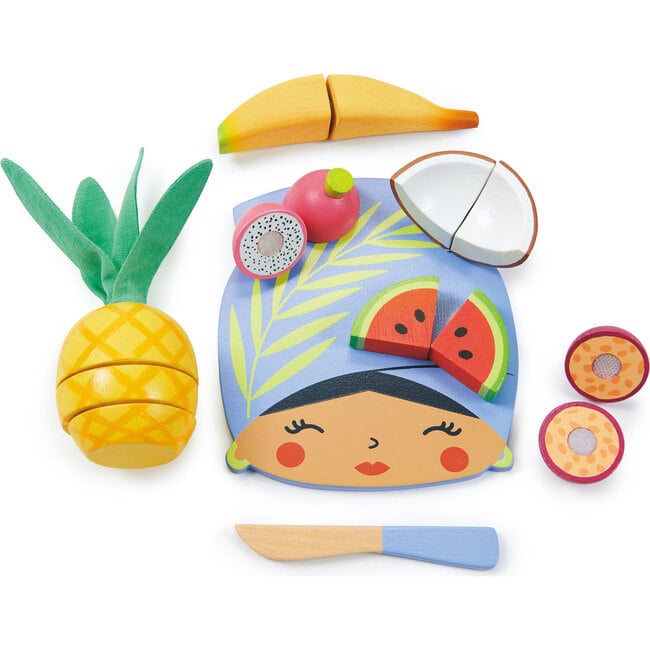 Tropical Fruit Chopping Board - Play Food - 2