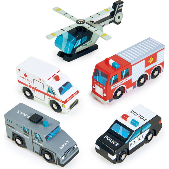 Emergency Vehicles - Woodens - 3
