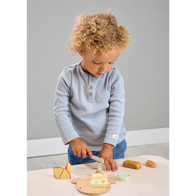 Cheese Chopping Board - Play Food - 4