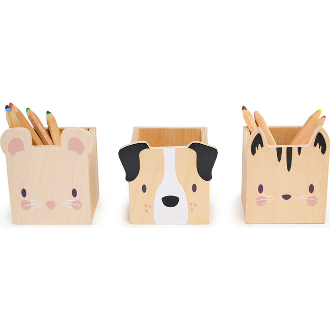 Pet Pencil Holders - Woodens - 3