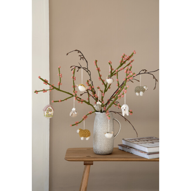 Spring Barn Ornaments, Set of 3 - Ornaments - 2