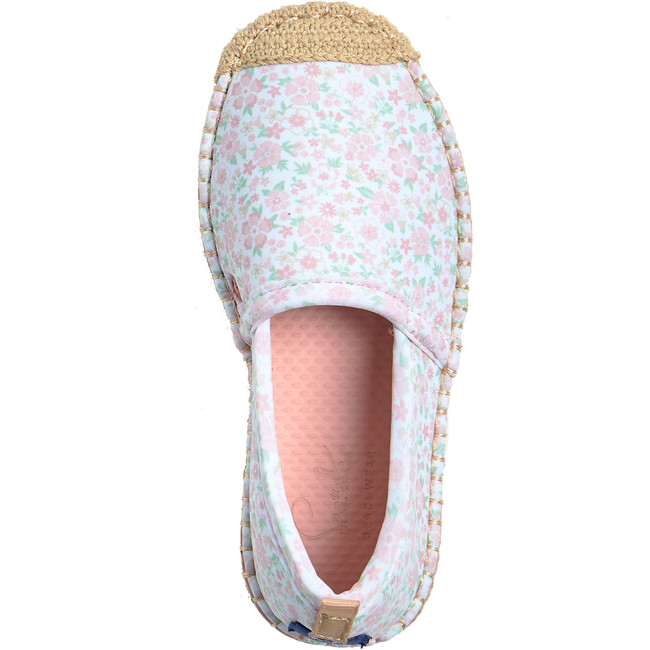 x Minnow Kids Beachcomber Espadrille Water Shoes, Antique Floral - Espadrilles - 4