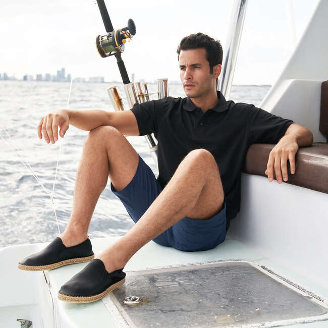 Men Mariner Slip-on Water Shoes, Black - Slip Ons - 2