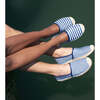 Men Beachcomber Espadrille Water Shoes, Navy & White - Espadrilles - 3 - thumbnail