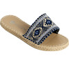 Women Cabana Slide Water Shoes, Spartina 449 Peeples Song Boho - Slip Ons - 1 - thumbnail