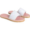 x Minnow Women Cabana Slide Water Shoes, Antique Floral - Slip Ons - 6