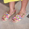 Women Platform Water Shoes, Frances Valentine Wild Flower - Slip Ons - 3