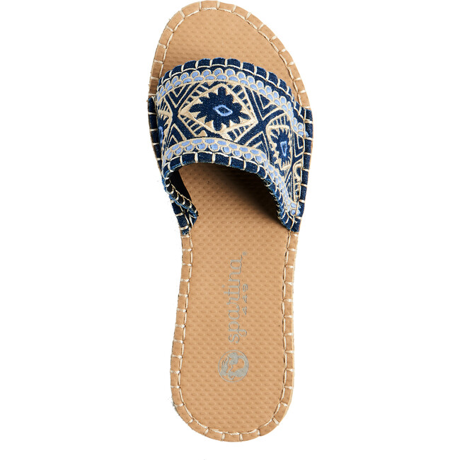 Women Cabana Slide Water Shoes, Spartina 449 Peeples Song Boho - Slip Ons - 4