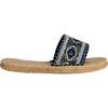 Women Cabana Slide Water Shoes, Spartina 449 Peeples Song Boho - Slip Ons - 5