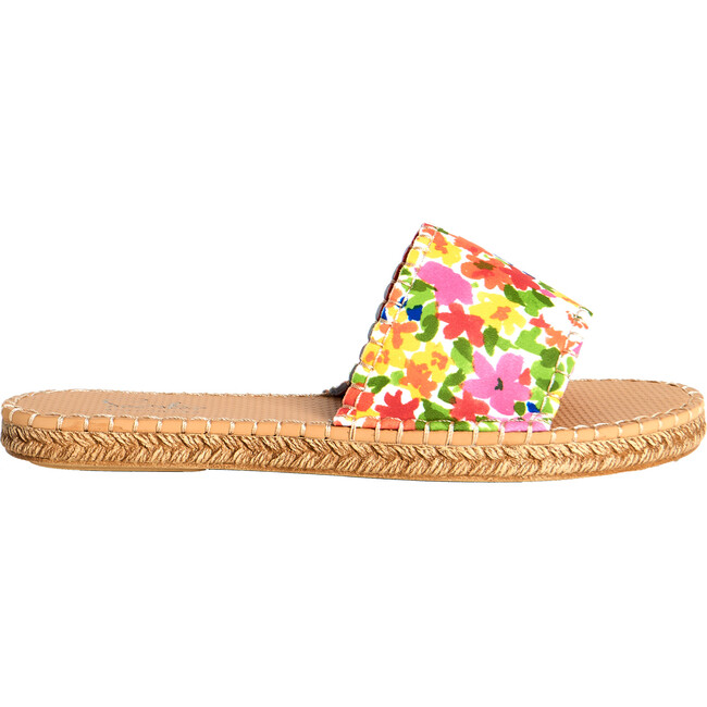 Women Cabana Slide Water Shoes, Frances Valentine Wild Flower - Slip Ons - 6