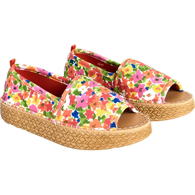Women Platform Water Shoes, Frances Valentine Wild Flower - Slip Ons - 6