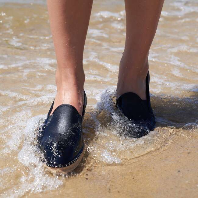 Women Mariner Slip-on Water Shoes, Black - Slip Ons - 3